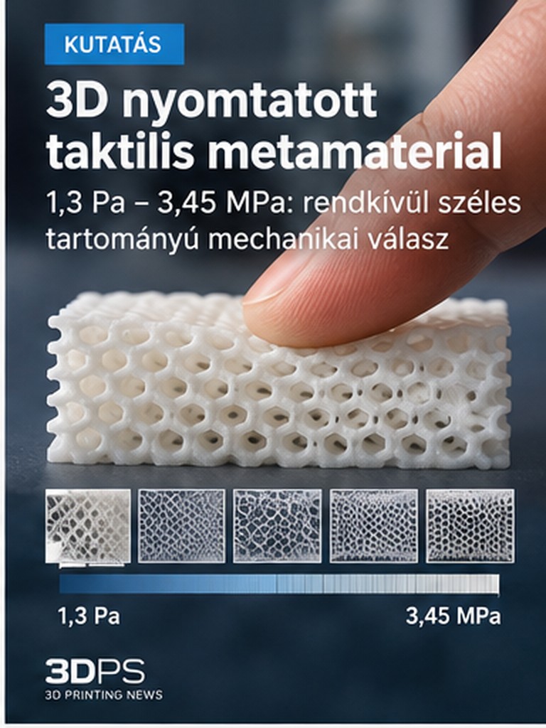 Kínai DLP-nyomtatott metamaterial széles nyomásérzékelési tartománnyal
